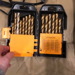 High speed drill bit set