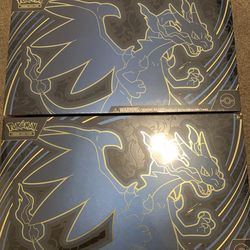 🔥 Pokemon Mega Charizard X ex Ultra-Premium Collection Box Sealed 2x ✌️