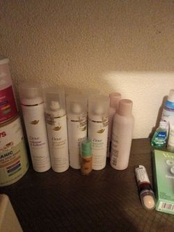 Dove dry shampoo