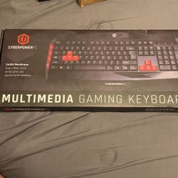 Cyber power Pc - Multimedia Gaming keyboard