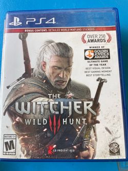 Sony Playstation 4 Witcher Wild Hunt