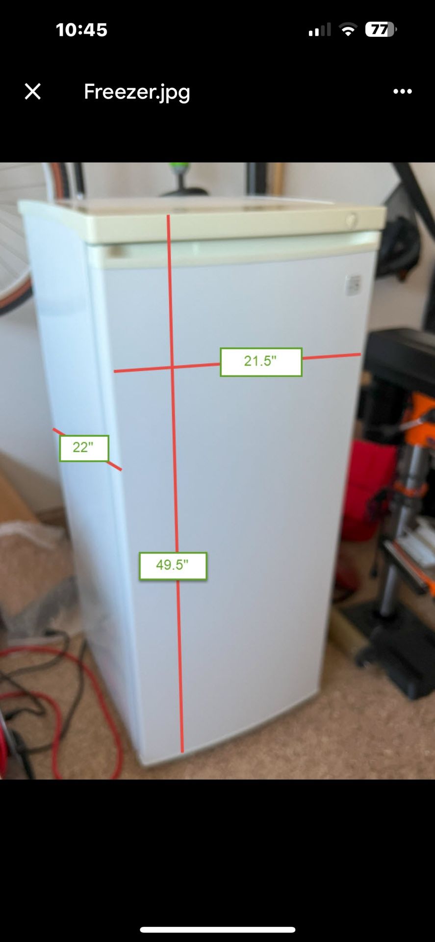 Freezer Like New