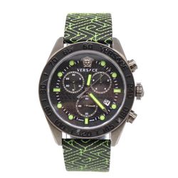 Versace Greca Dome Chrono 43mm Quartz Men's Watch VE6K VRSCVE6K00223