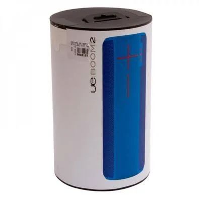 Red and Blue Boom Boom Speakers
