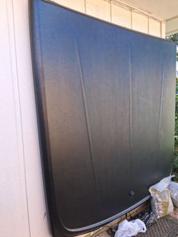 Truck bed cover.