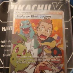 Pokemon Trainer Professor Elm's Lecture 