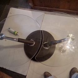 Vintage Coffee Glass Table 