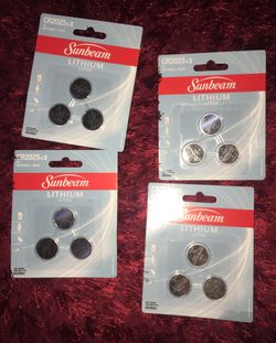 CR2025 batteries