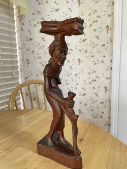 Antique Wooden Statue