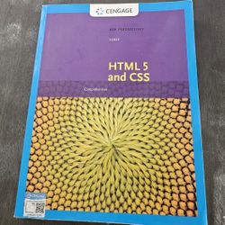 HTML and CSS and Javascript Textbooks