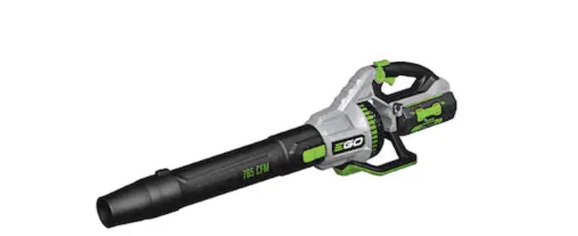 EGO POWER+ 56-volt 765-CFM 200-MPH Battery Handheld Leaf Blower  (Battery and Charger 