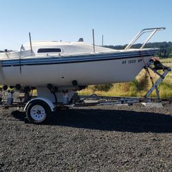 Sail Boat with Trailer for Sale
