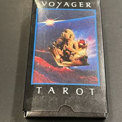 The Voyager Tarot Deck by James Wanless Complete 78 Card Set & Instruction Book. 2nd Edition 1986. Very nice condition, Book & Cards Very good with li