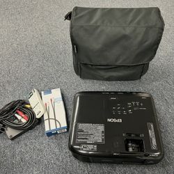 Epson Projector with Screen 