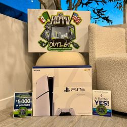 Ps5 PlayStation 5 disc version slim with warranty floor model