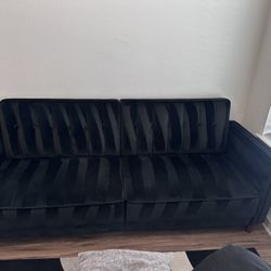 Velvet Couch 