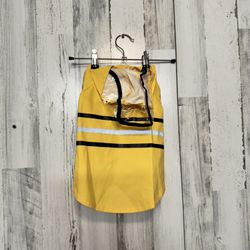 Puppy rain jacket size Med