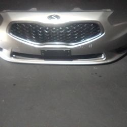 2014-2016 Kia Cadenza Complete Front Bumper With All The Accessories Oem.