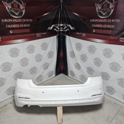 2016-2018 BMW E SERIES F30 SEDAN REAR BUMPER COVER WITH SENSOR HOLES RB5077
