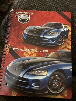 Dodge Viber Notebook Vintage