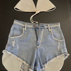 2 Piece Diamond Denim 