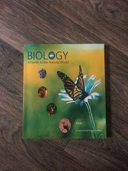 Biology A Guide to the Natural World. Krogh custom edition for Clark College.