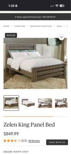 Ashley king bed set