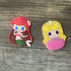 Princess and Mermaid Girls Crocs Charms Jibbitz Cartoon New Shoe Pins