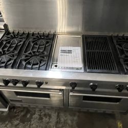 Viking 60” Gas Range Stainless Steel 2yr Warranty