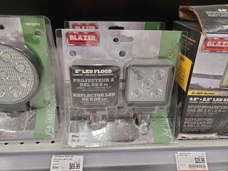 Led square work light