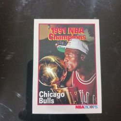 Michael Jordan Championship 1991 Card