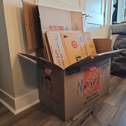 10 Moving Boxes + 1 Heavy-Duty Tote
