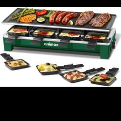 CUSIMAX Raclette Table Grill, 1500W