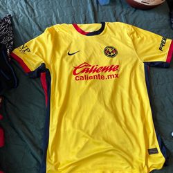 Nike Club America yellow jersey #football #mexicanleague