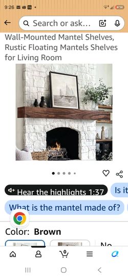 Fire Place Mantle