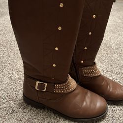 Girl’s Brown Riding boots, Size 3