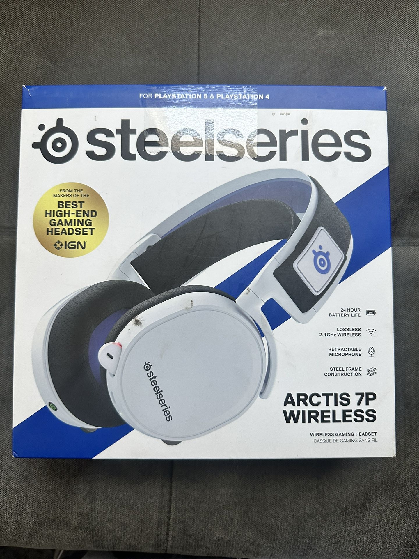 SteelSeries headphones Arctis 7P Wireless / Bluetooth