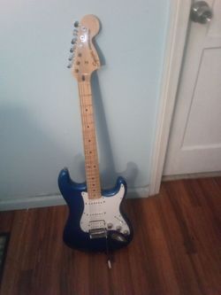Fender squire Stratocaster guitar authentic