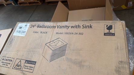 24” Bathroom Vanity With Sink
