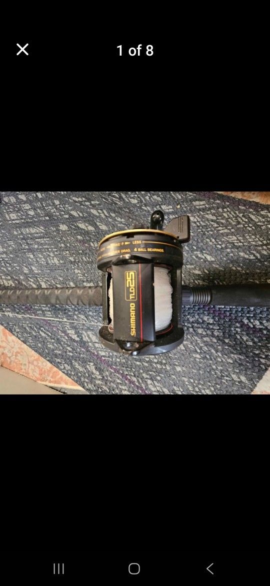 Shimano TLD/Offshore Angler Ocean Master OMSU Stand-Up Rod and Reel Combo