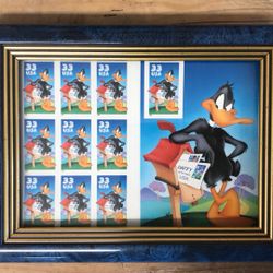 Daffy Duck Pane of Ten (10) 33 Cent Stamps