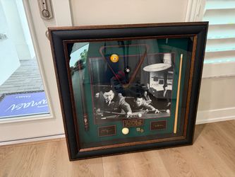 The Hustler 1961 Framed Memorabilia Shadow Box