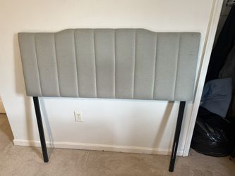 Full Size Bed With Mattress, Frame, And Headboard