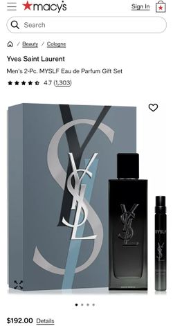 Brand New Ysl Myslf Gift Box 