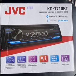 JVC CD Receiver (Model KD-T710BT)