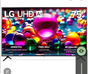 75inch LG uhd AL mode 2026 model