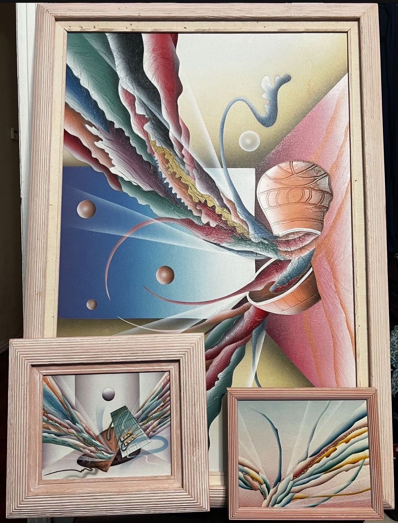 Fancy Real Paint 3 Piece Set 