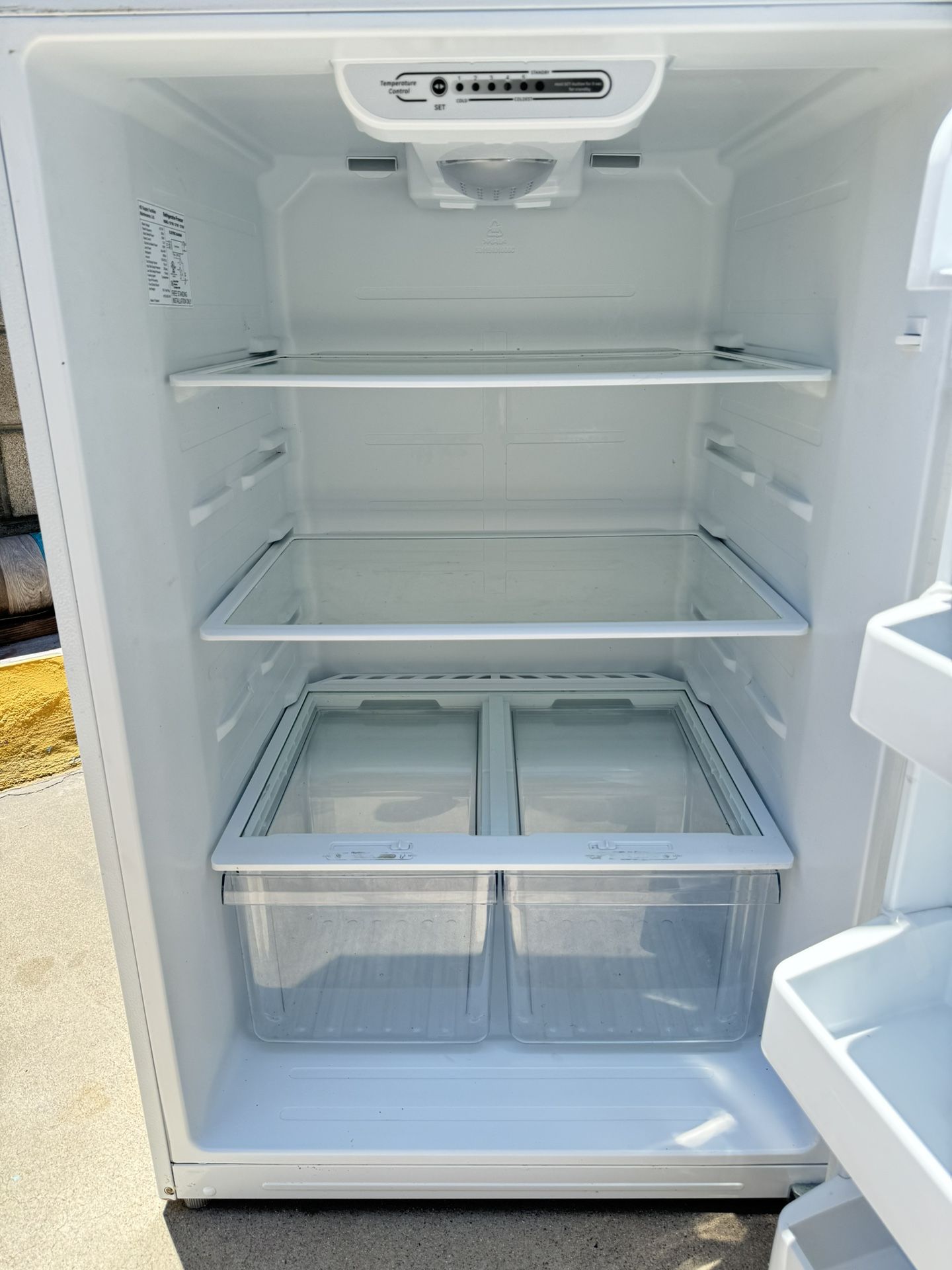 Seasons 18 Cu. Ft. Refrigerator Fridge Refrigerador Refri HD Supply fridge