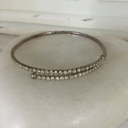Rhinestone Choker Faux Diamonds