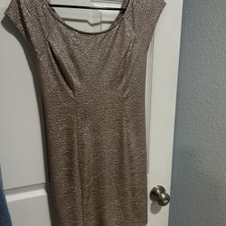 Vintage Gold Guess Cocktail Dress Size 4
